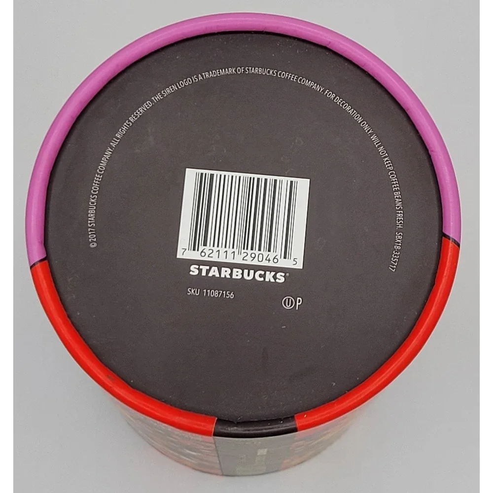 STARBUCKS Ricardo Cavolo Special Edition Caffe'Verona Empty Canister & Poster